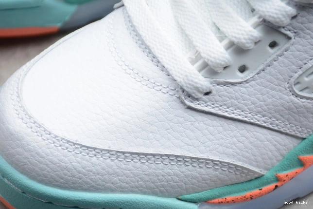 Rep 440892-100 Air GS Light Jordan 5 Aqua 0707